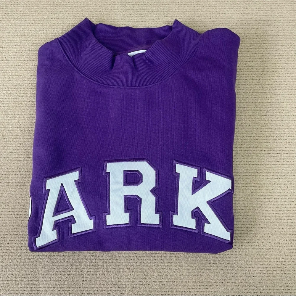 Parke Women's Bold Purple Sweatshirt - Picture 2 of 9
